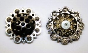 Concho Rhinestones Black