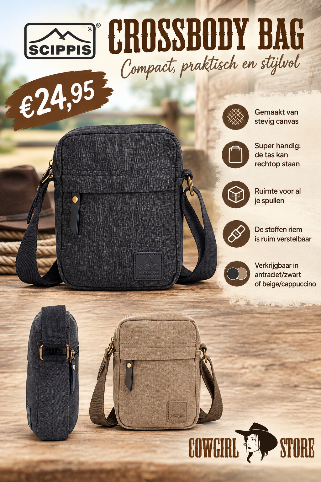 crossbody scippis